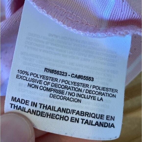 Nike Golf  Polo Shirt Size Small Men’s Pink Short Sleeve - Picture 5 of 7